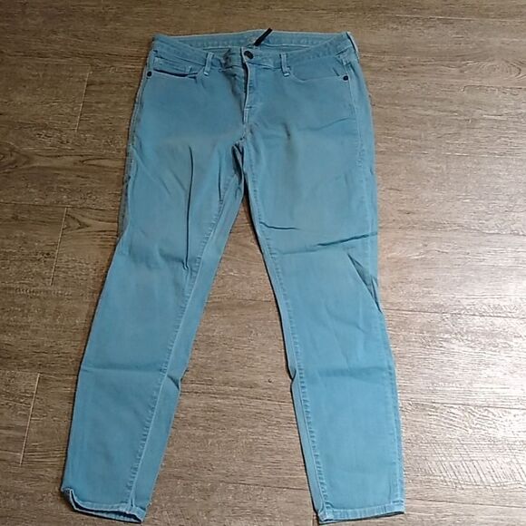 Anthro Earnest Sewn Harlan Cigarette Leg Jeans 28 - Picture 1 of 6